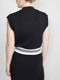 Pullunder mit Streifen