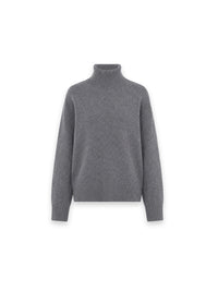 Rollkragenpullover aus Cashmere-Mischung 