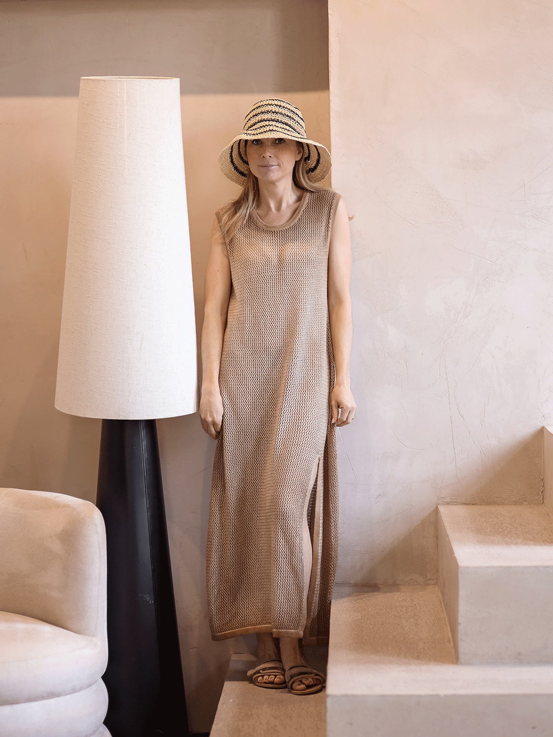 Strandkleid aus Baumwolle