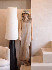 Strandkleid aus Baumwolle