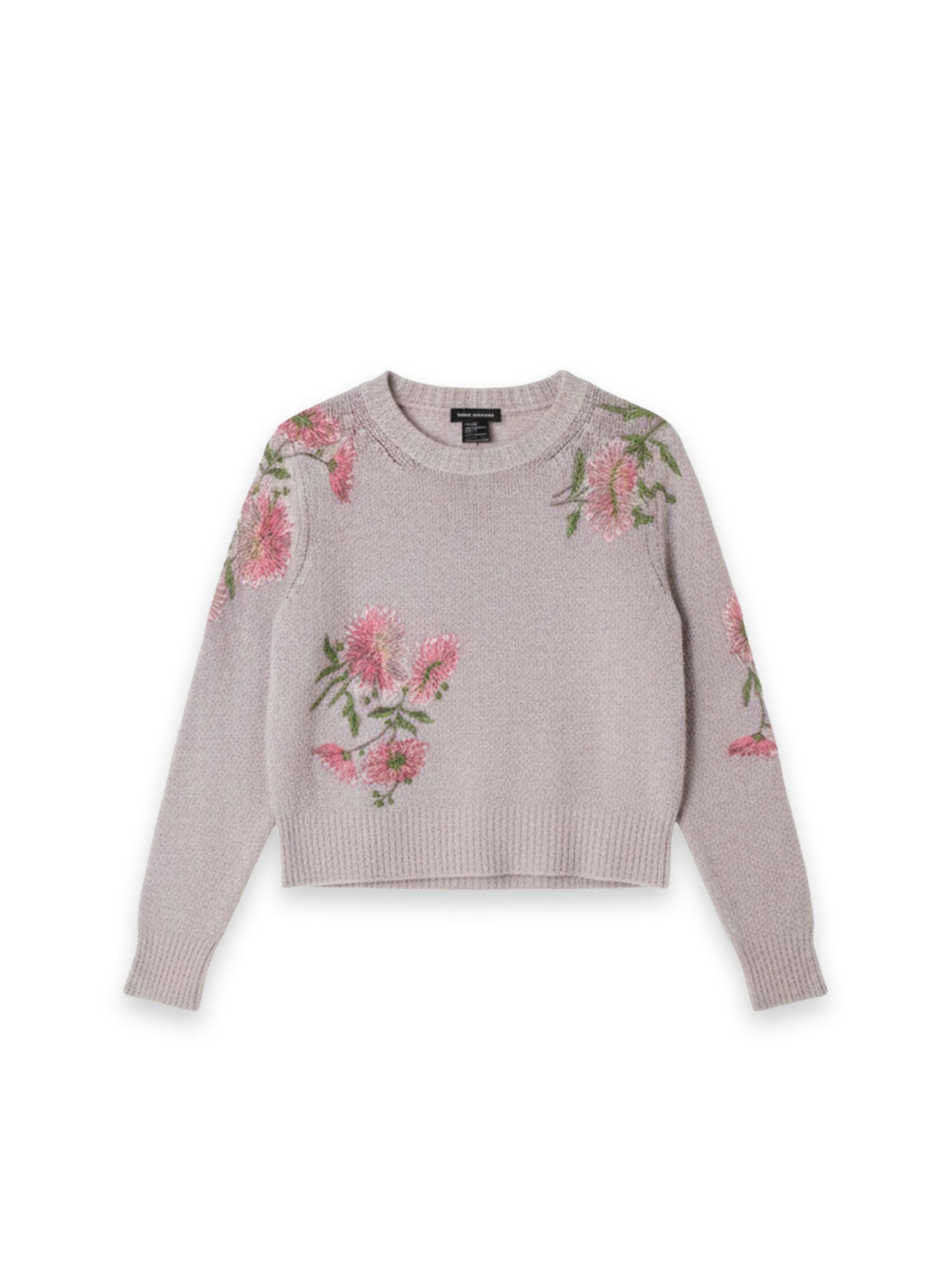 Floral Intarsia Sweater