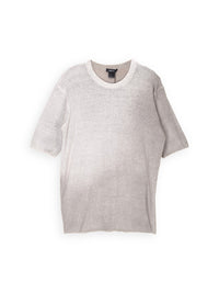 Kurzarm Strickpullover mit Farbverlauf