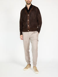 Cardigan aus Merino-Mix