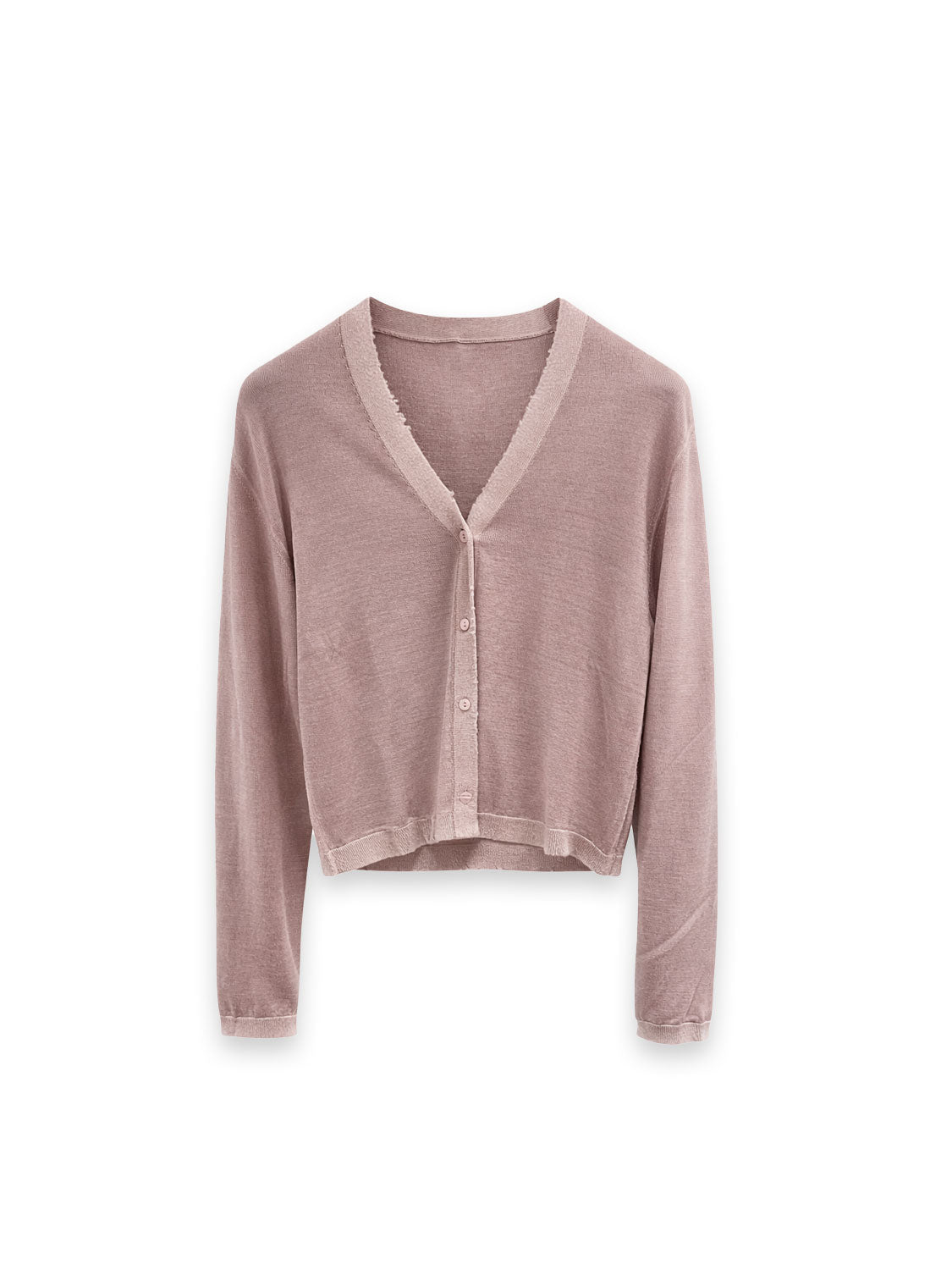 Cardigan aus Cashmere-Seiden-Mix