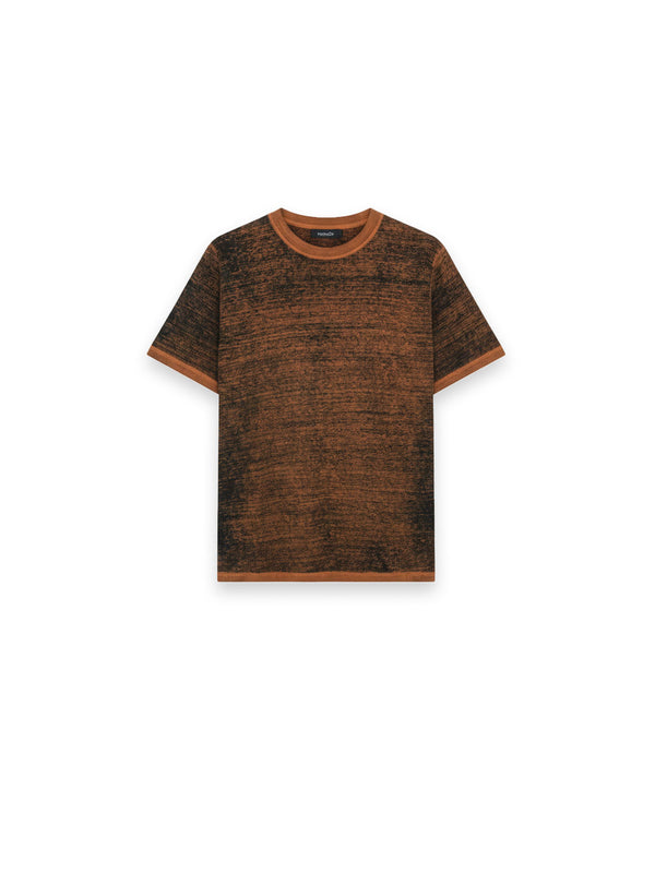 Melange Knit T Shirt