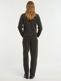 Hybrid Suede - Jacke aus Cashmere-Baumwoll-Mix