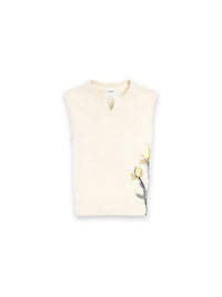 Scottish Flower Sleeveless Top