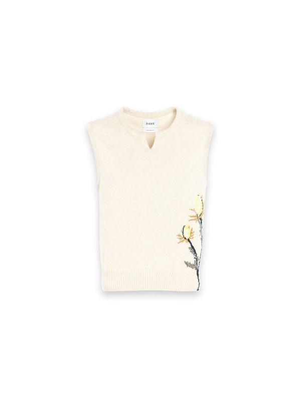 Scottish Flower Sleeveless Top