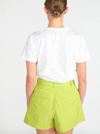 Thistle Logo Top – T-Shirt mit Kaschmir- Applikation