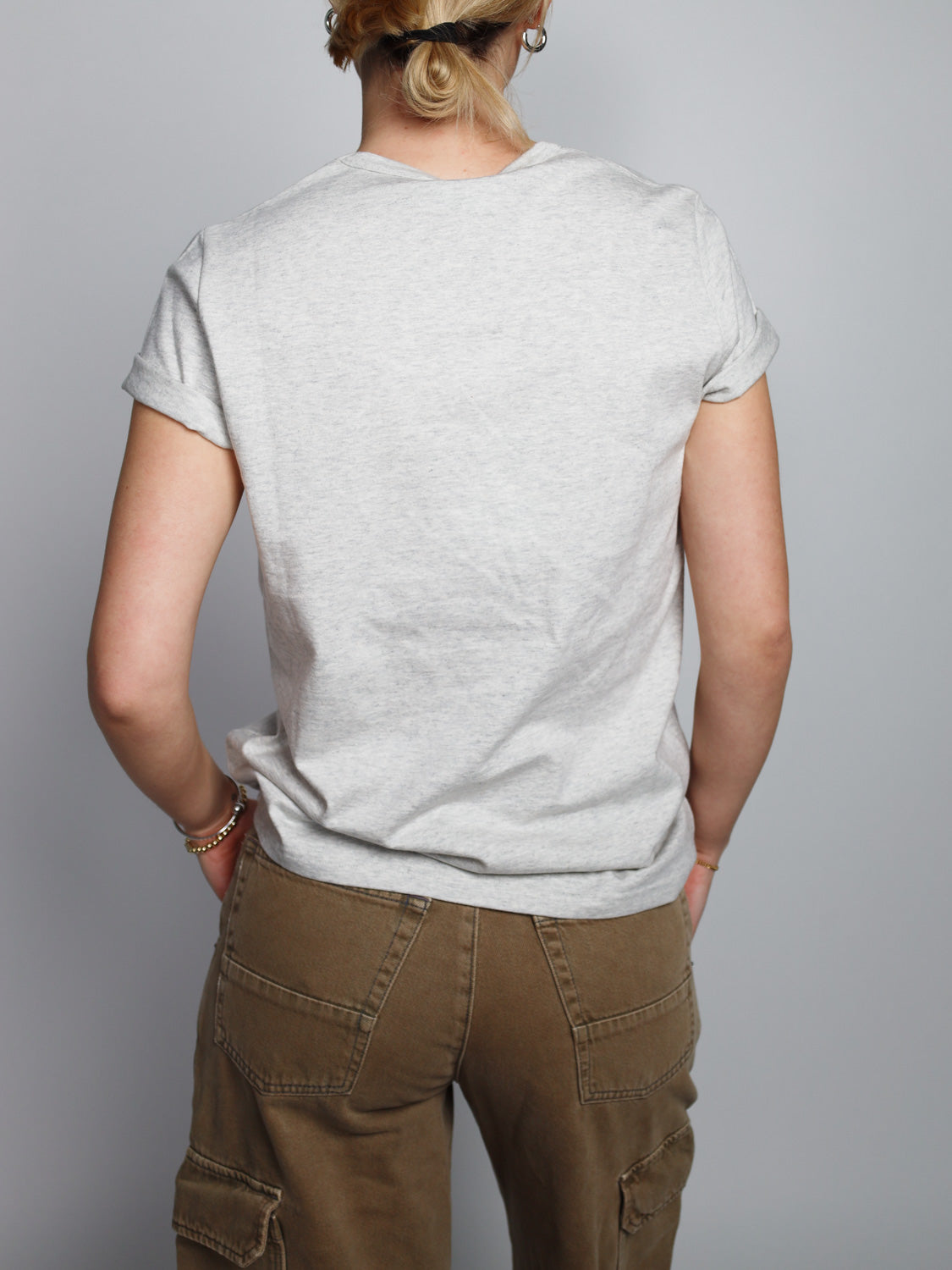 Thistle Logo – Shirt mit Cashmere Applikationen