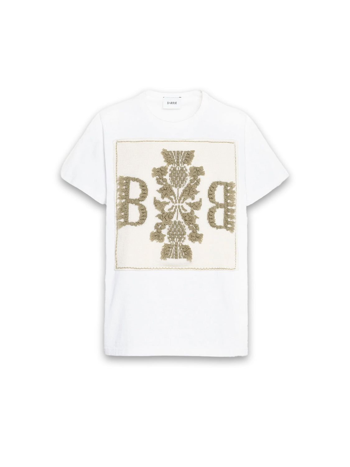 Thistle Logo – Shirt mit Cashmere Applikationen