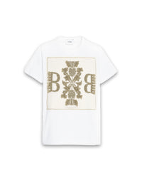 Thistle Logo – Shirt mit Cashmere Applikationen