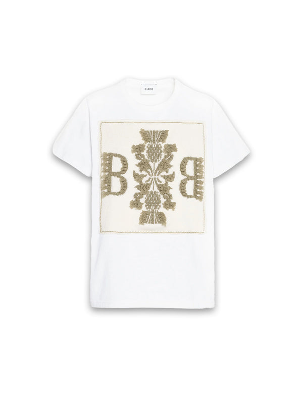 Thistle Logo – Shirt mit Cashmere Applikationen