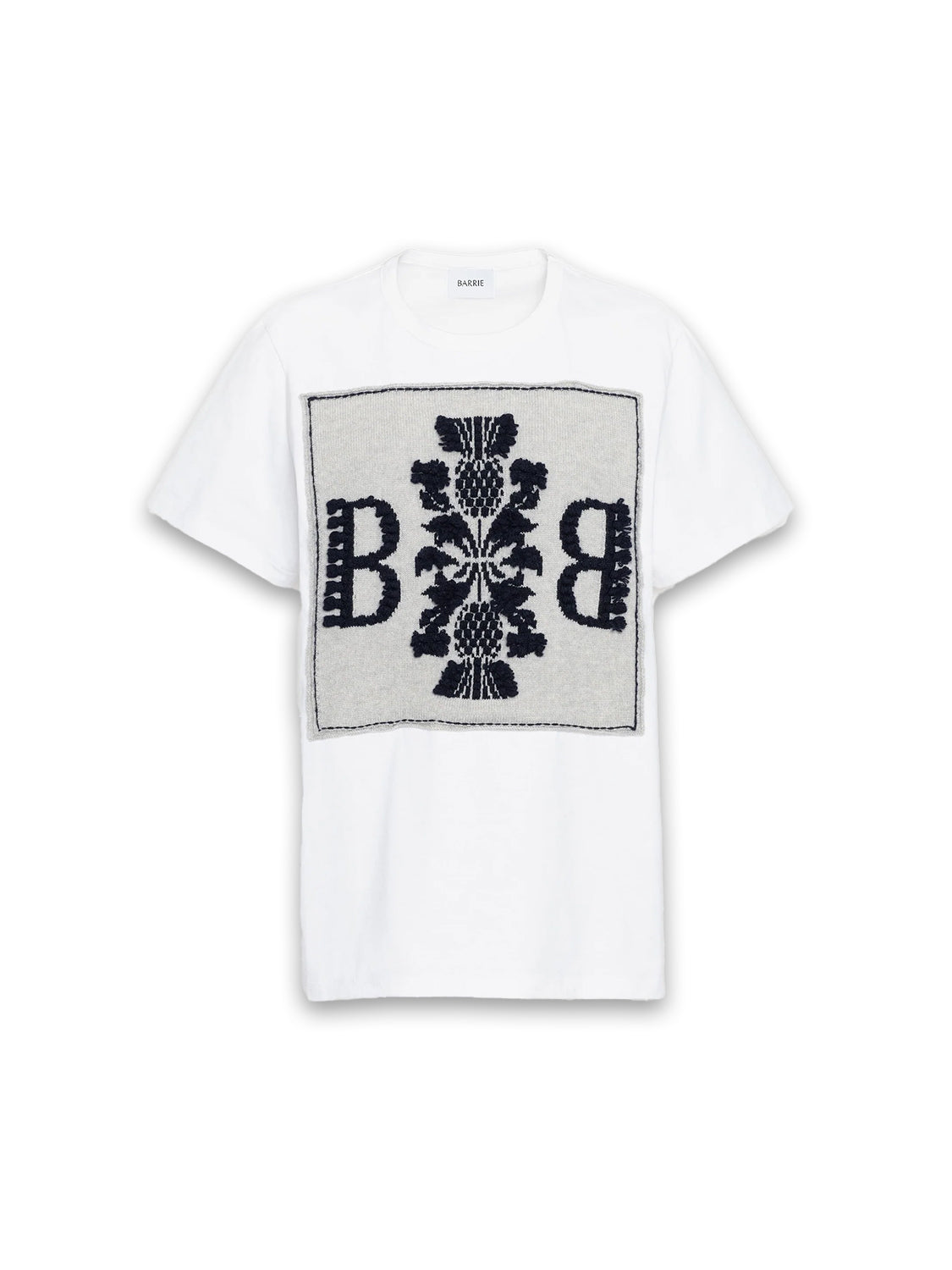 Thistle Logo – Shirt mit Cashmere Applikationen