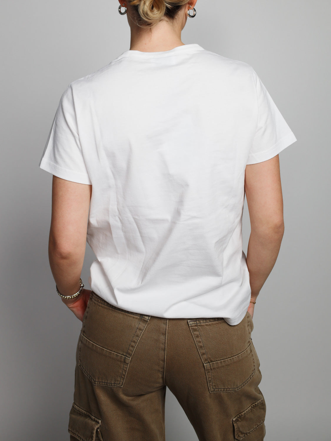 Thistle Logo – Shirt mit Cashmere Applikationen