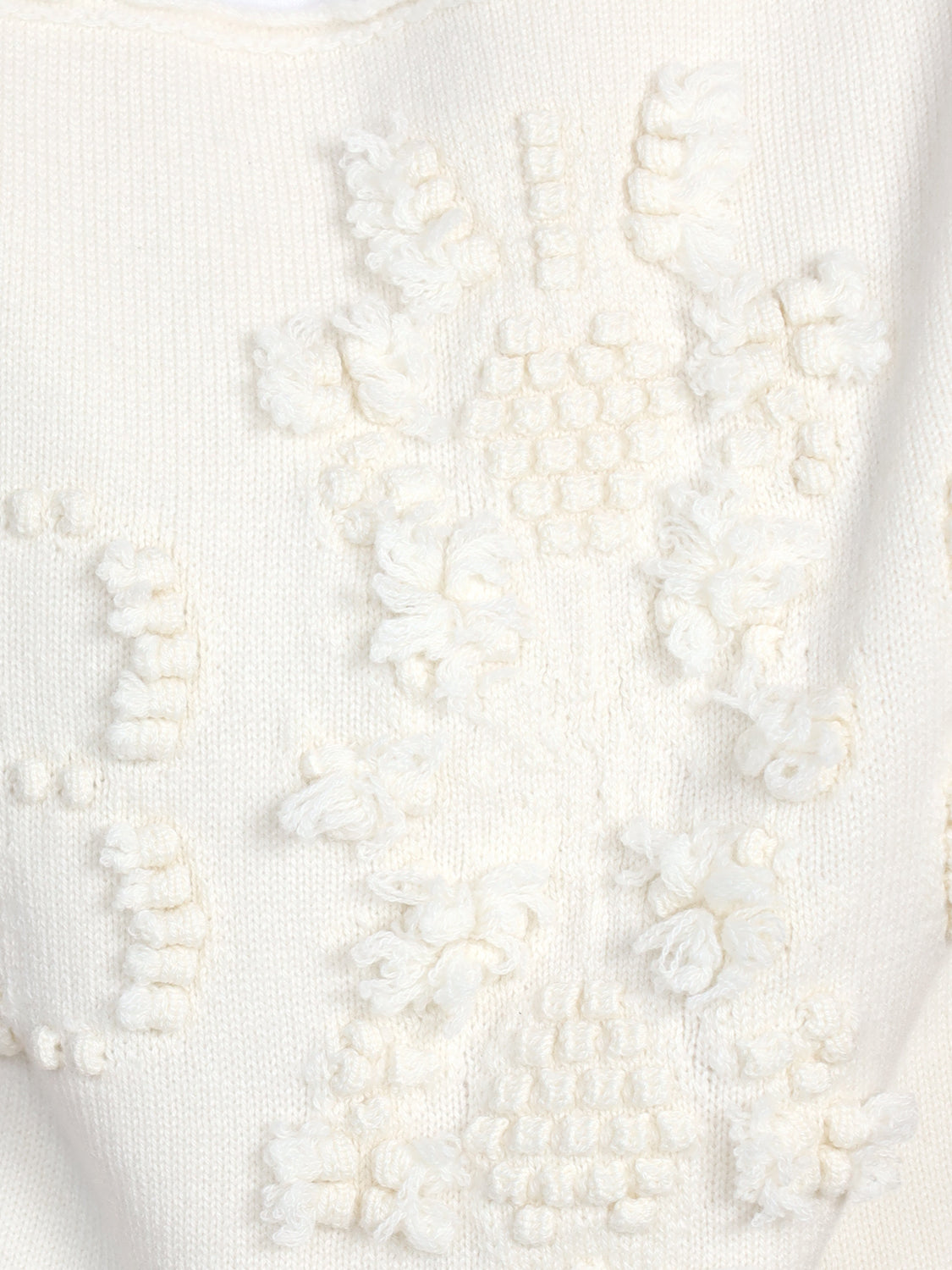 Baumwoll-T-Shirt mit Kaschmir-Applikation