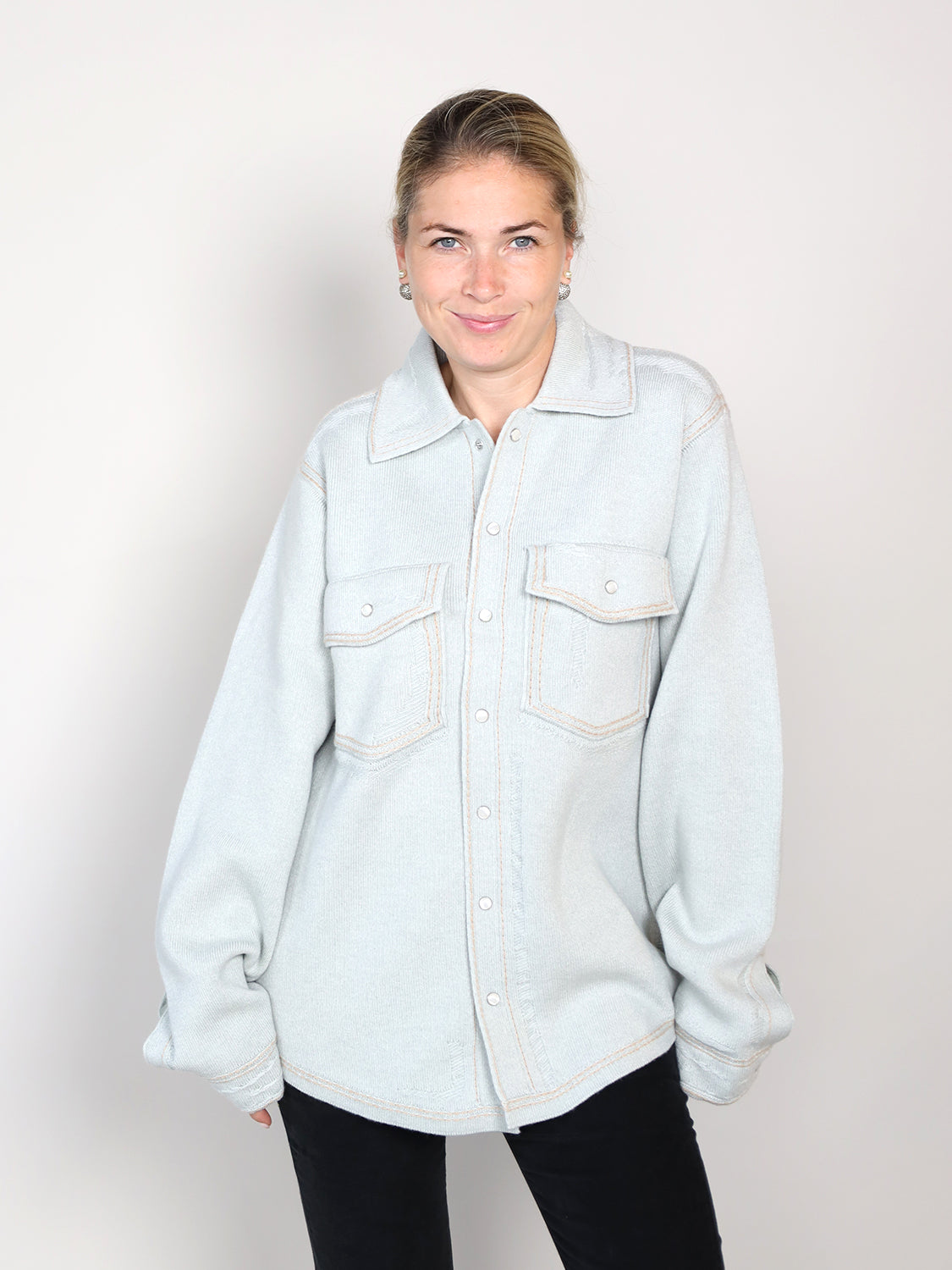 Cashmere-Strickjacke