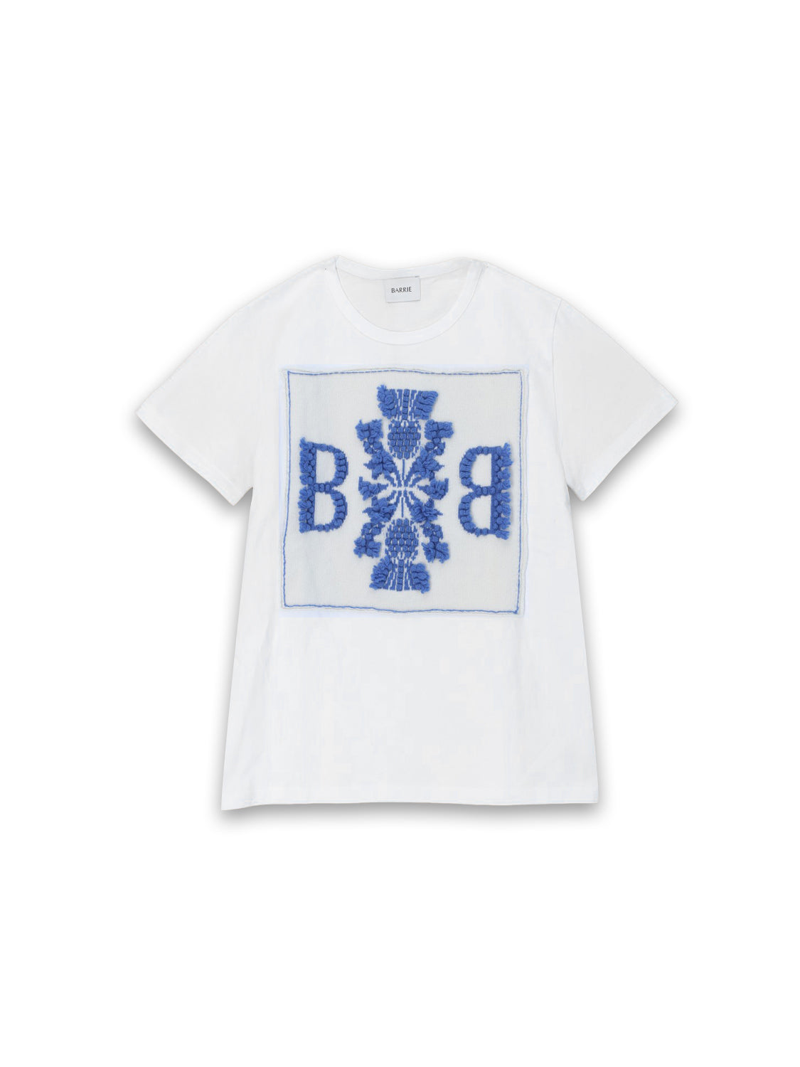 Thistle Logo – Shirt mit Cashmere Applikationen