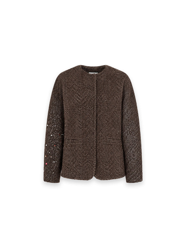 Jacke aus Wolle