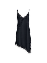 Kleid mit Spitzenbesatz
