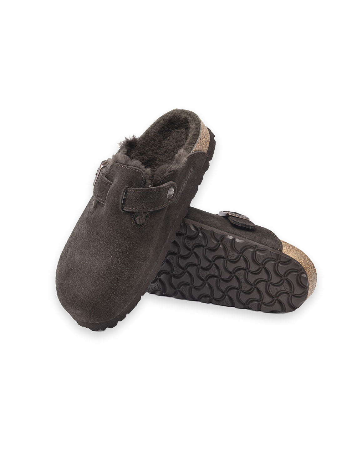 Boston – Slipper mit Lammfellfutter