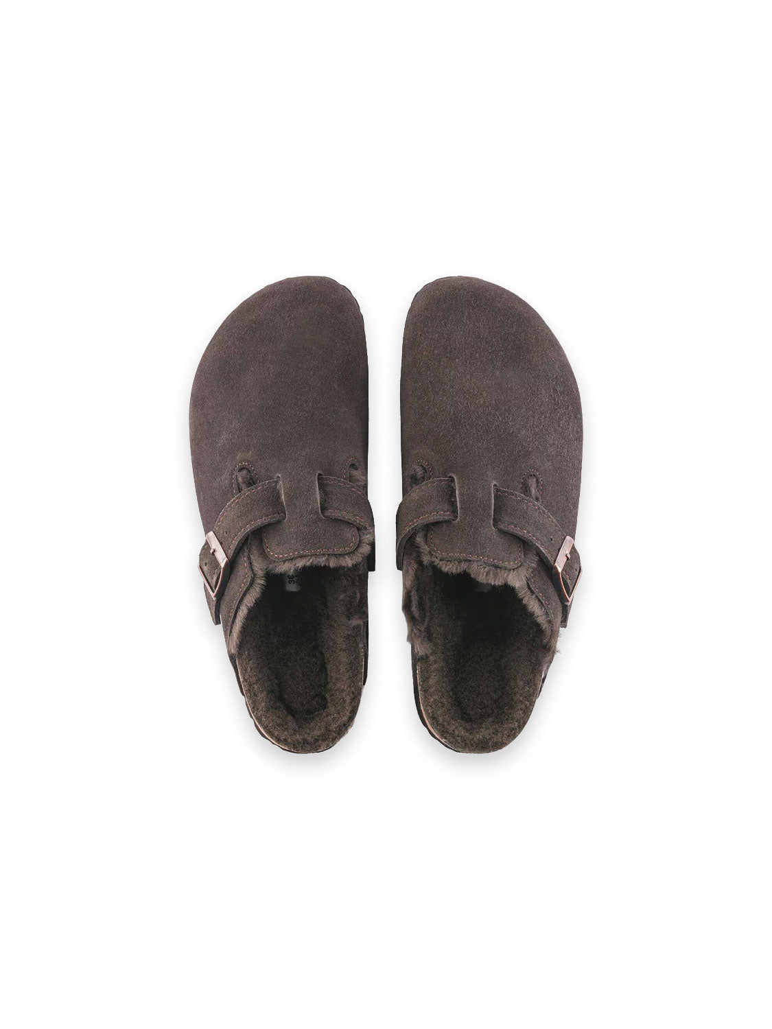 Boston – Slipper mit Lammfellfutter