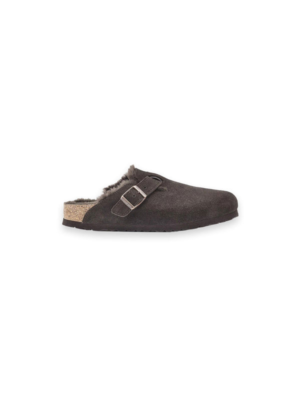 Boston – Slipper mit Lammfellfutter
