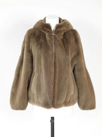 Mink and Nylon – Wendbare Nerzfell-Jacke