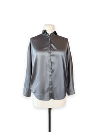 Shiny silk blouse