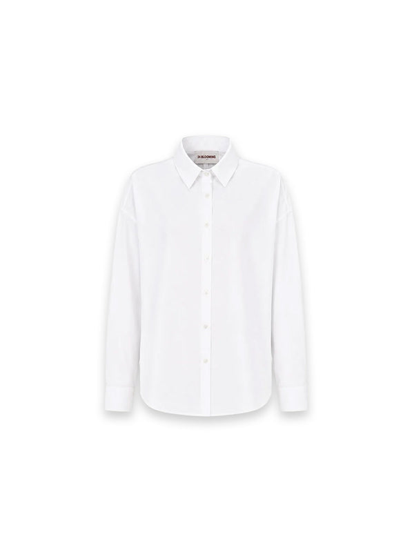 Bluse aus reiner Baumwolle