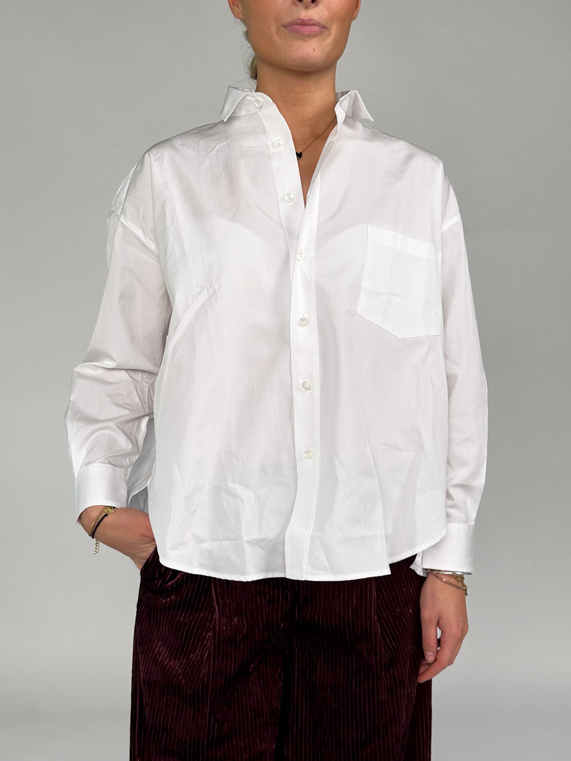 Locri – Baumwoll-Bluse    