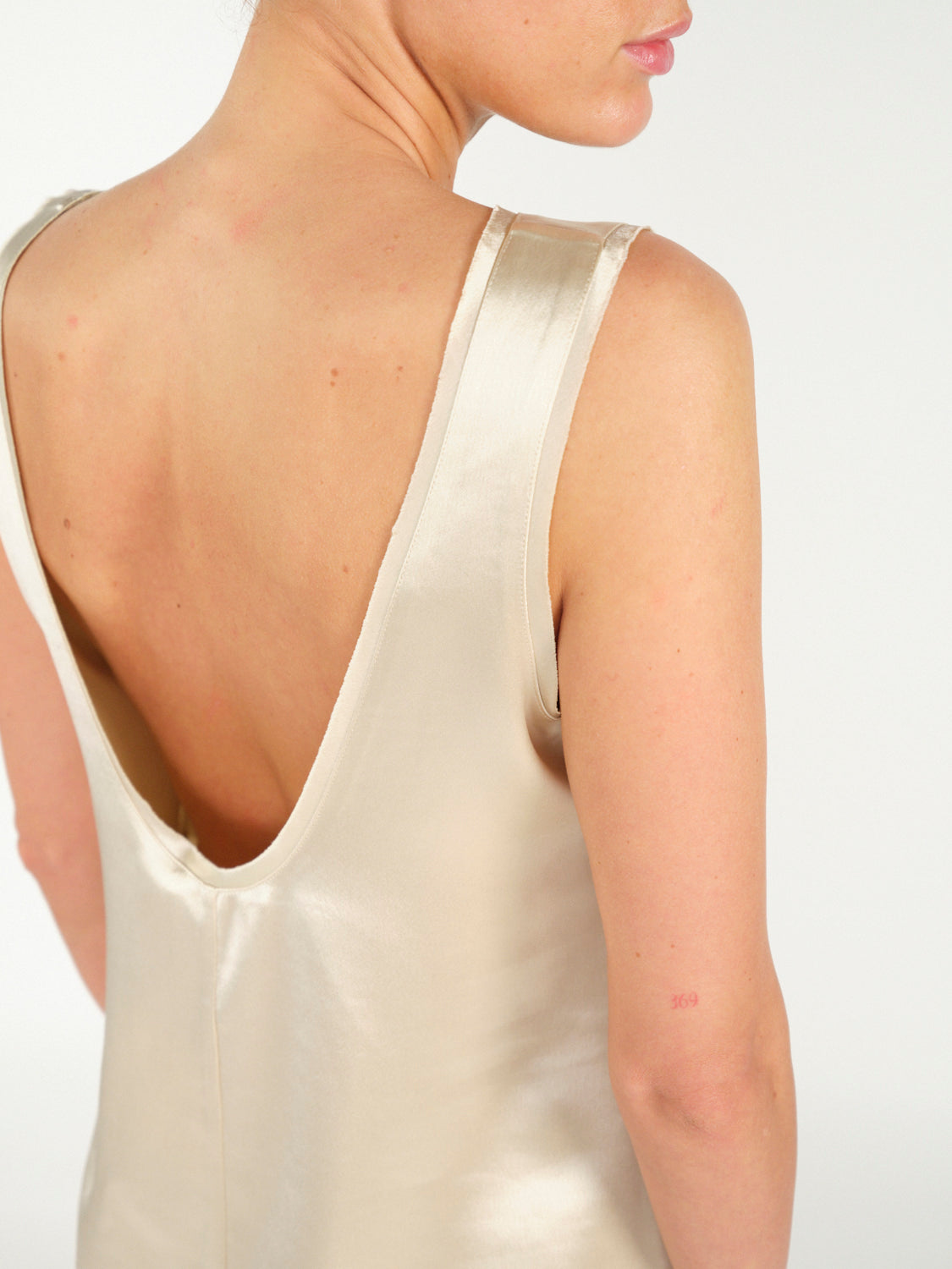 Aubri – Lockeres Satin-Top