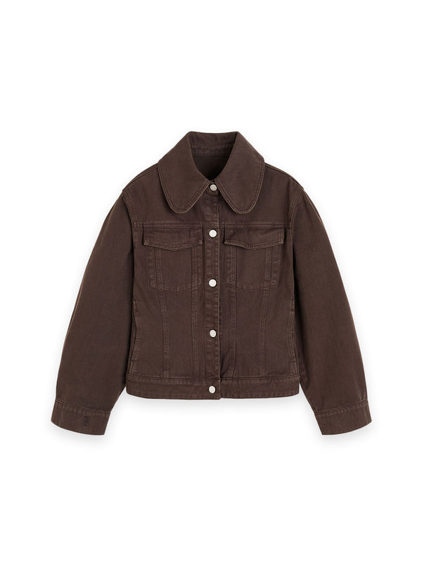 Villies – taillierte Baumwoll-Jeansjacke