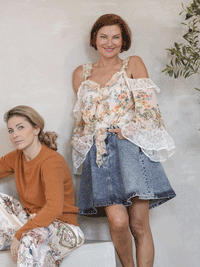 Rock - A-Linie Jeansrock