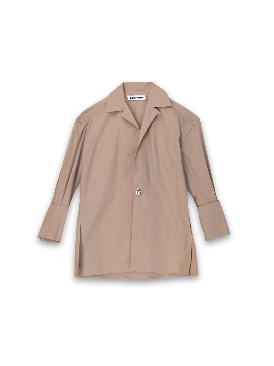 Jodie - Popelin Hemd in Tunika Stil