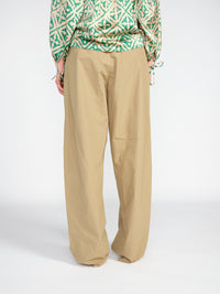 Phebe – Oversized Baumwoll-Wide-Leg-Hose