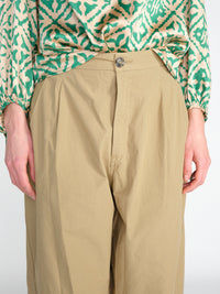 Phebe – Oversized Baumwoll-Wide-Leg-Hose