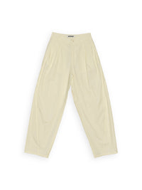 Baumwoll Hose mit weitem Bein