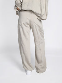 Iris - Hose mit weitem Bein und Streifenmuster