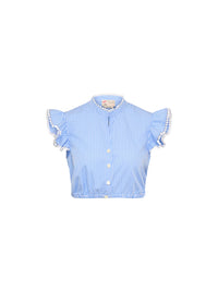 Dirndlbluse aus Baumwolle