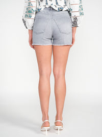 Denim-Shorts mit Rissen