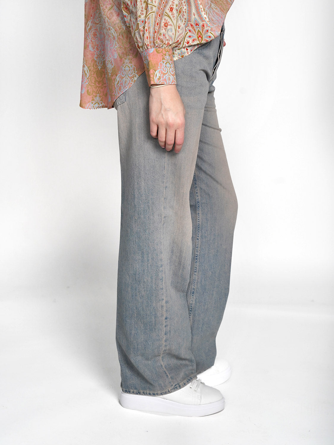 Pantalone Jacklyn – Verwaschene Denim Jeans