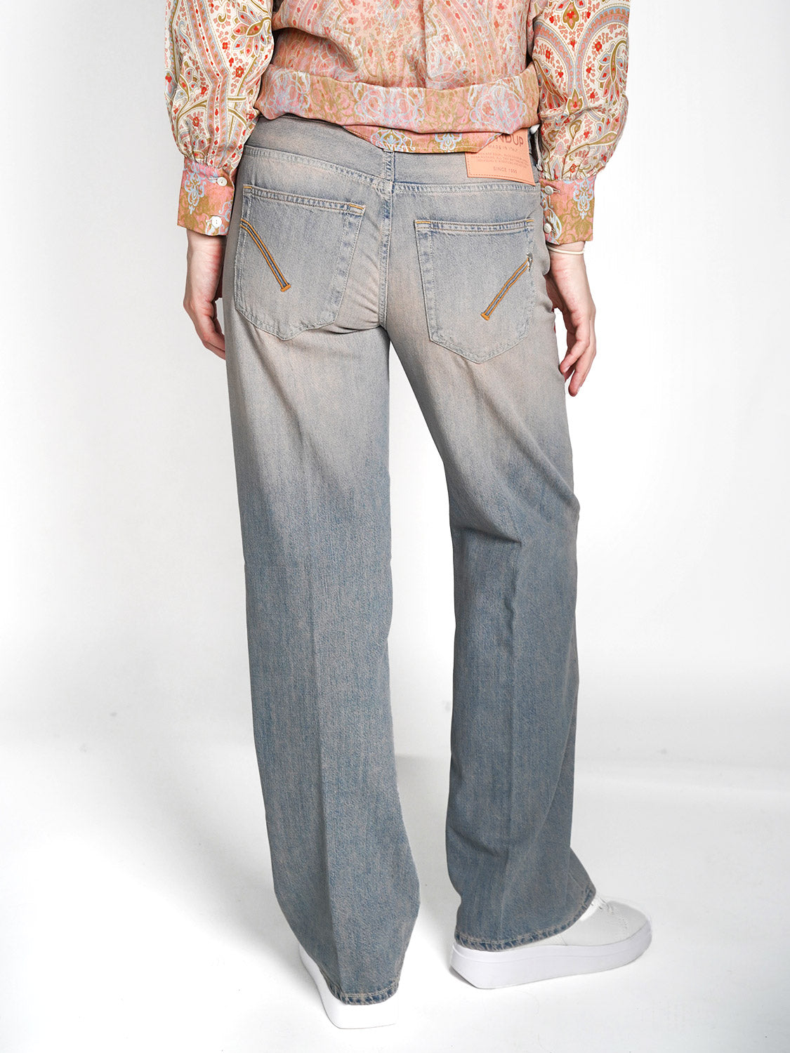 Pantalone Jacklyn – Verwaschene Denim Jeans