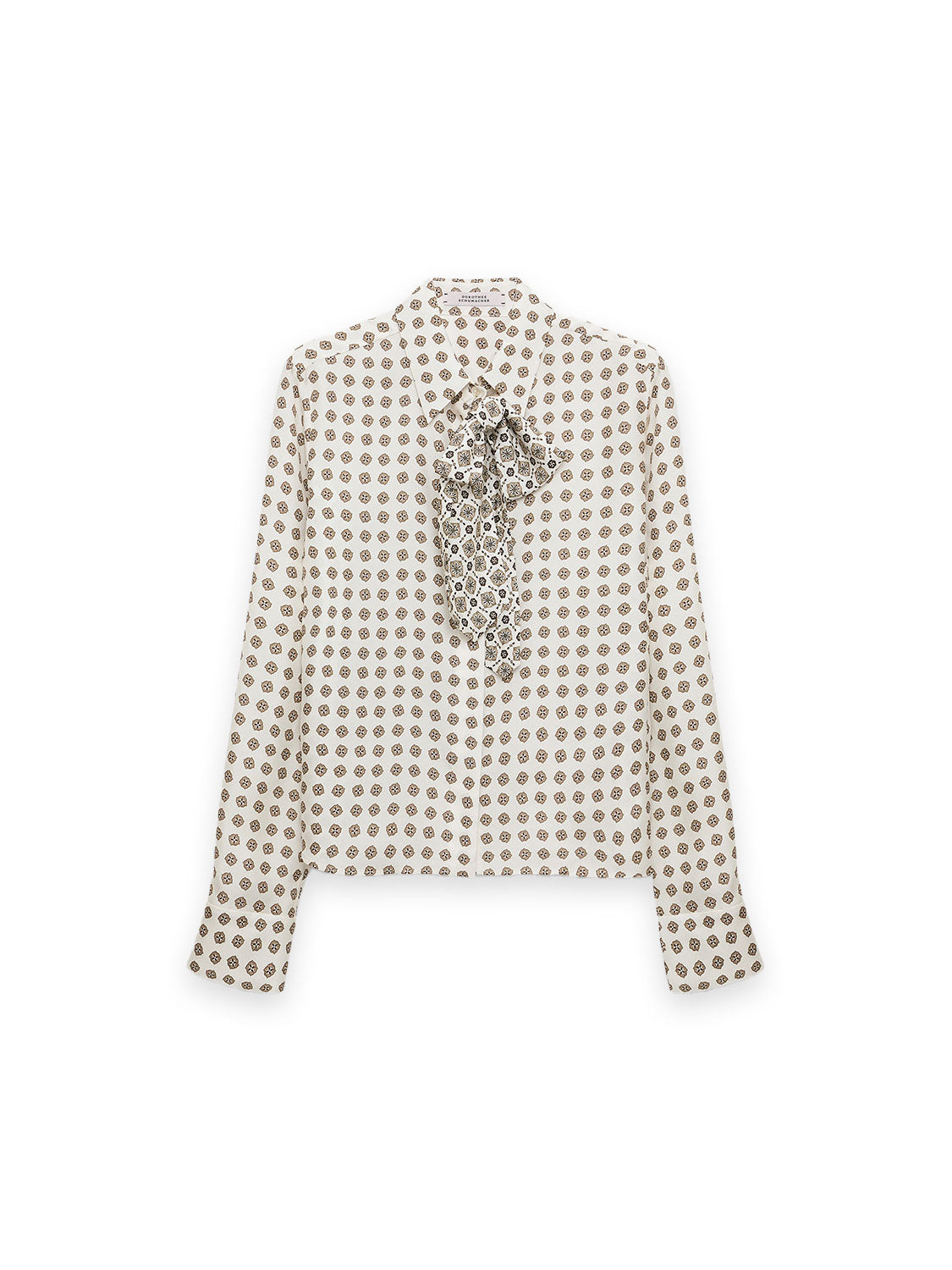 Graphic Dreams – Bluse aus Seidentwill