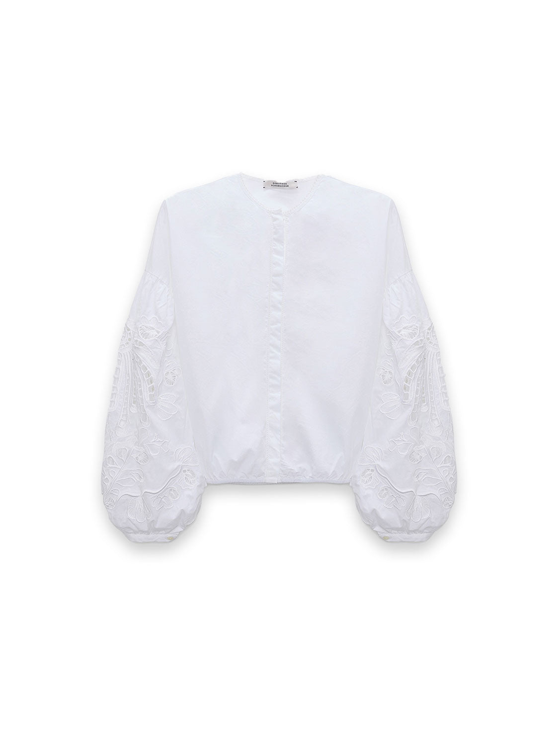 Embroidered - Florale Bluse