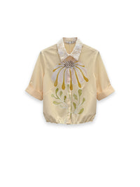 Floral - Bluse aus Baumwolle