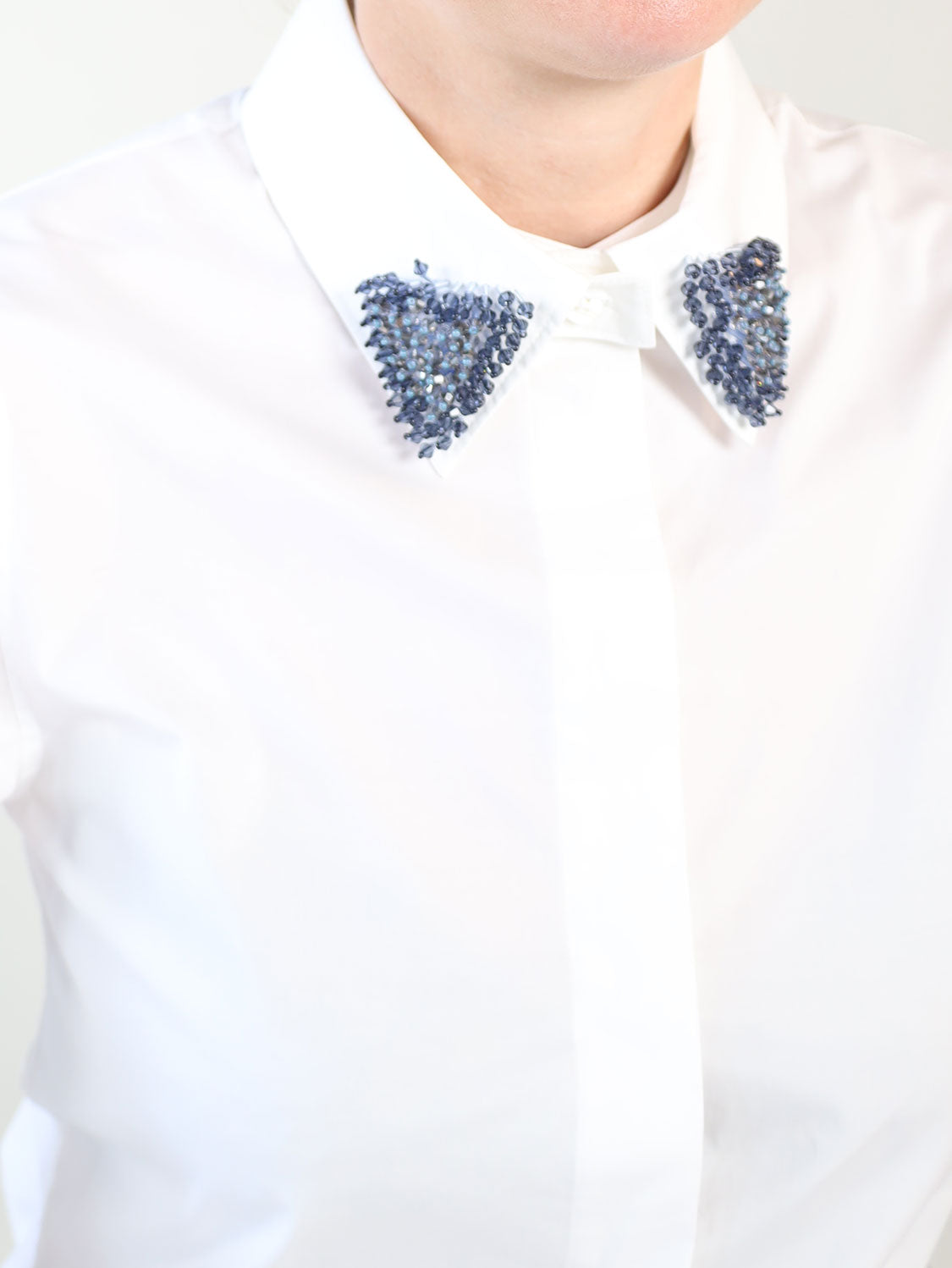 Pure Power – Hemd mit besticktem Kragen