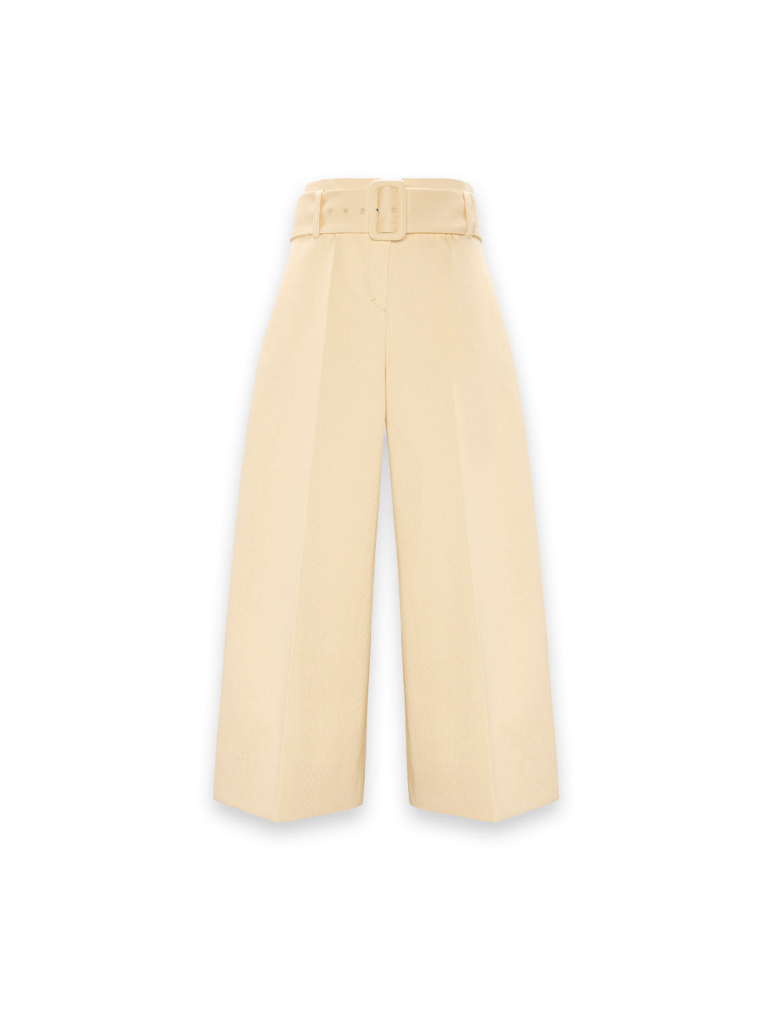 Modern - Hochtaillierte Culotte Pants aus Baumwolle