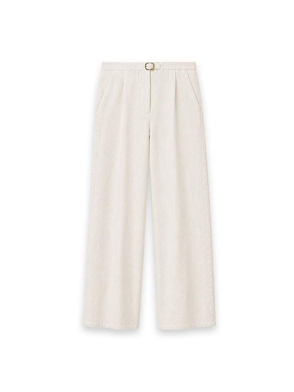 Summer of Love - Wide Leg Hose aus Leinen