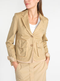 Perfect Match Jacket -  Kurzer Blazer aus Baumwolle